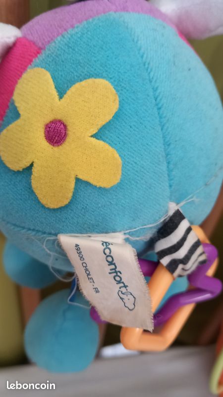 Doudou d'activité élephant (image 2)
