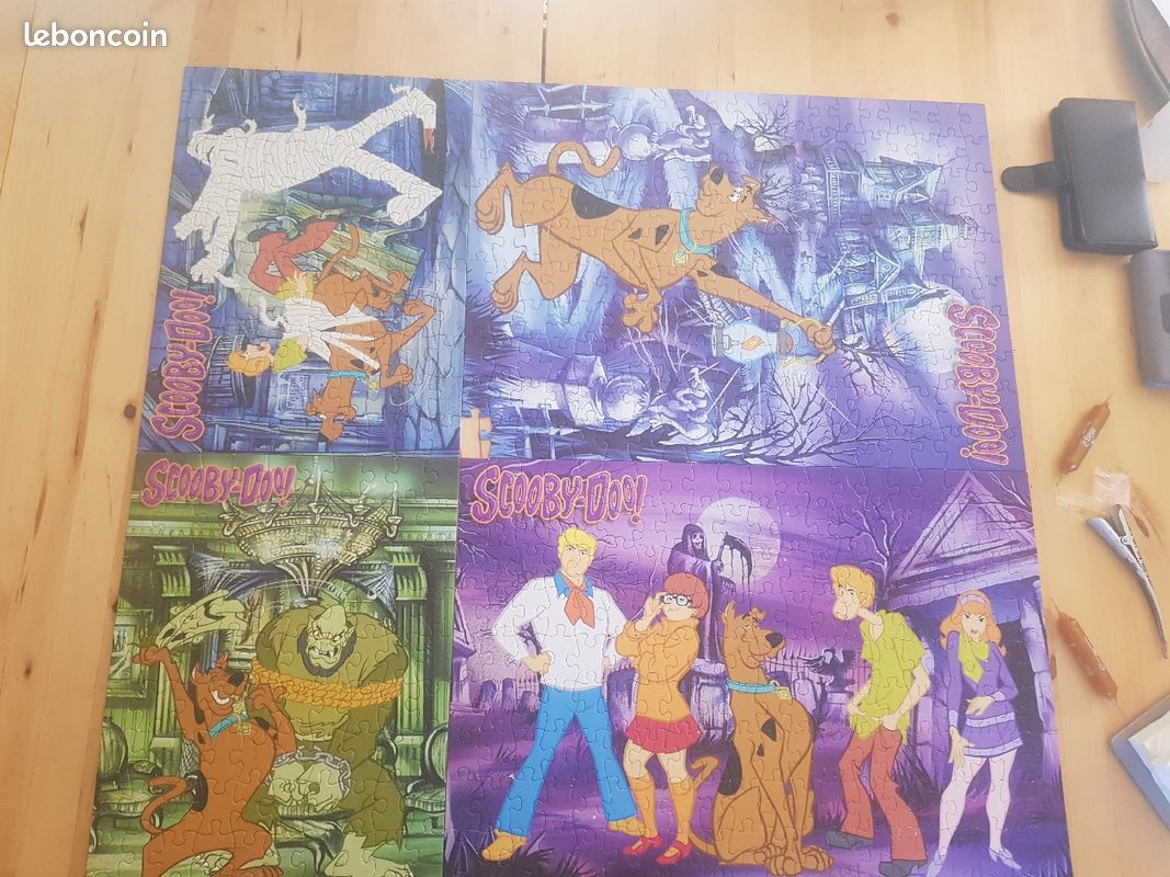 🧩 Coffret 4 puzzles Scooby-Doo – Complet (livraison uniquement) (image 2)