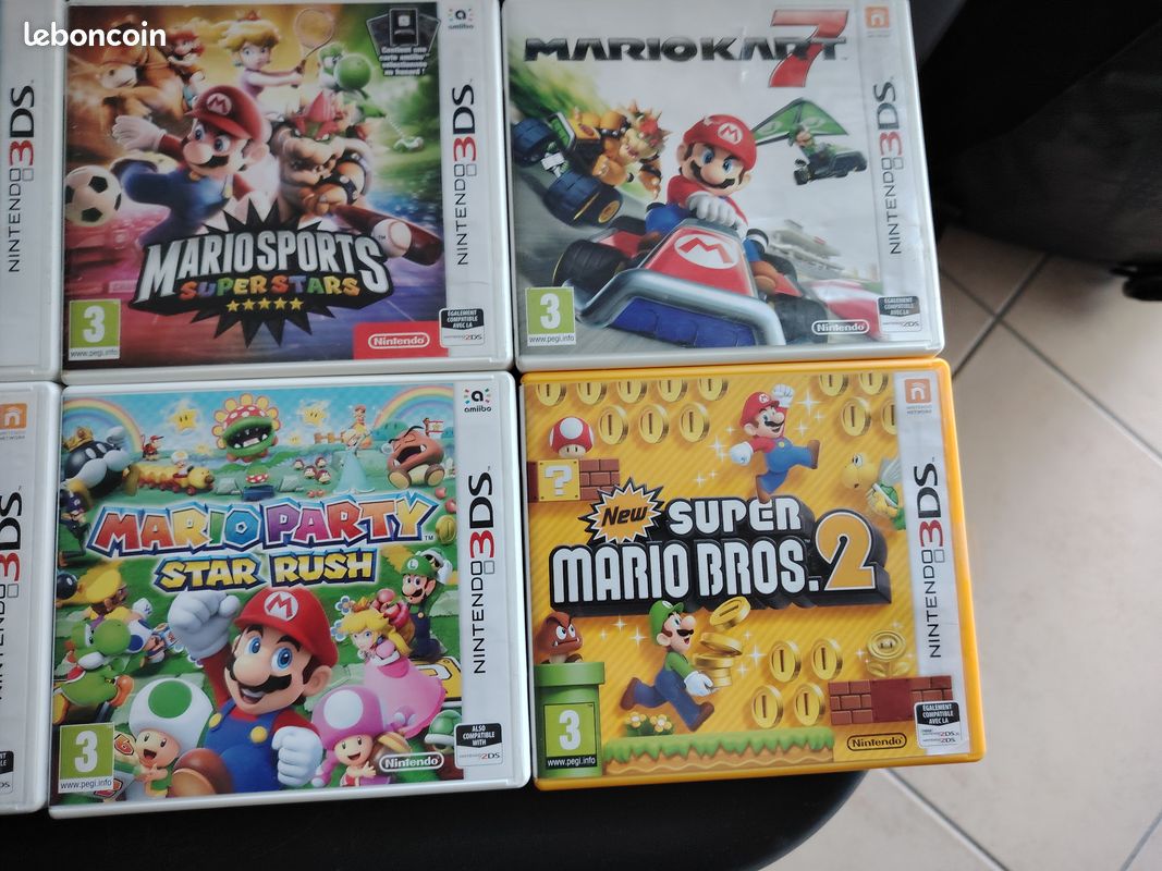 Lot 8 jeux Nintendo 3ds 2ds - Jeux vidéo