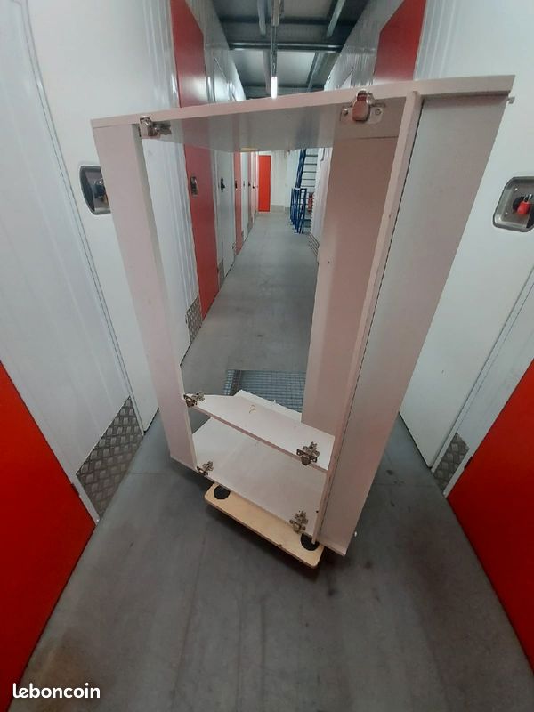 Bac 2 éviers pour cuisine et meuble support avec 3 portes (image 10)