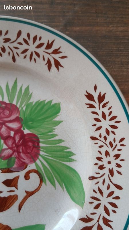 Assiettes sarreguemines (image 10)