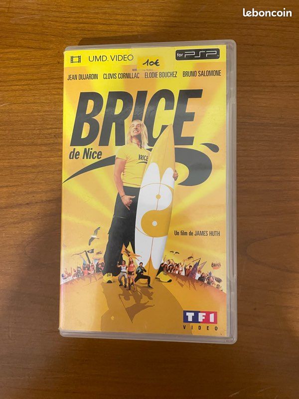 UMD Vidéo BRICE De Nice Pour PSP - État Correct, Jaquette Légèrement Abîmée