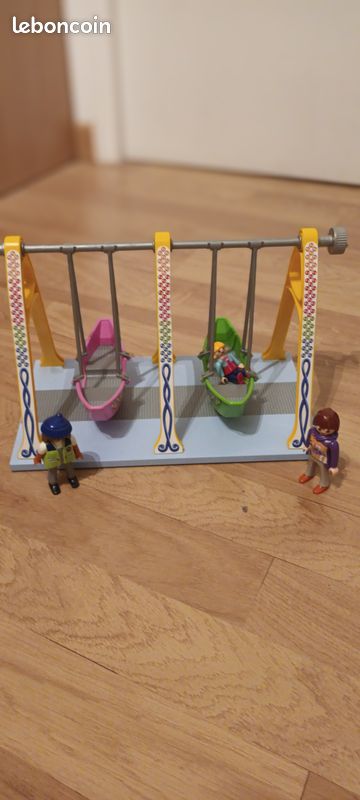 Playmobil- le Manège des bateaux à bascule, boite N°5553 (image 1)