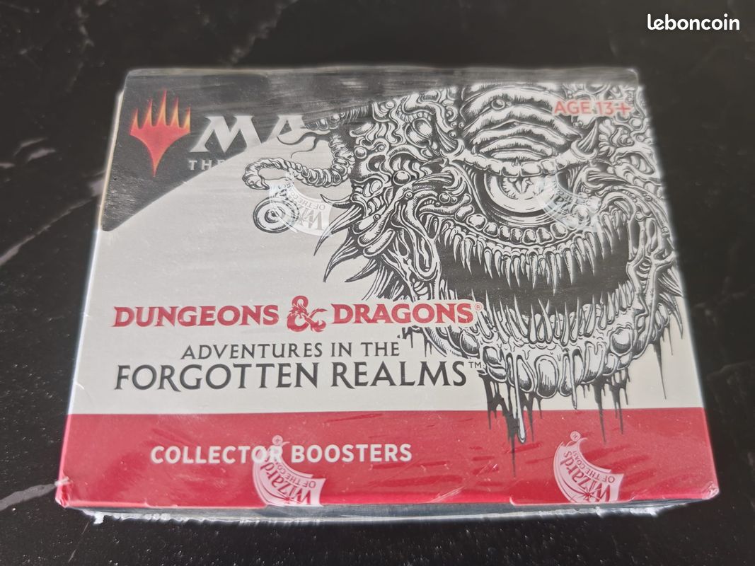 Magic the Gathering D&D Forgotten Realms Collector Boosters Box (12  pochettes collector ANGLAIS) - Collection