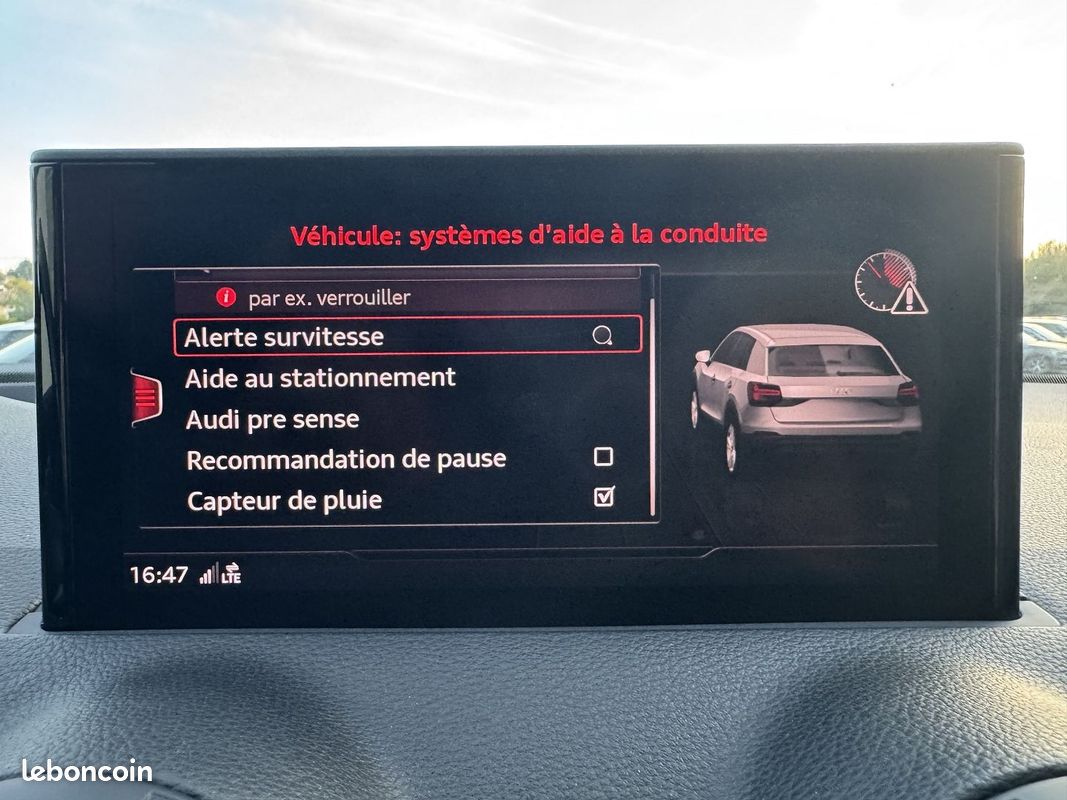 Audi Q2 40 TFSI 190CH SPORT QUATTRO S TRONIC 7 EURO6D-T (image 12)