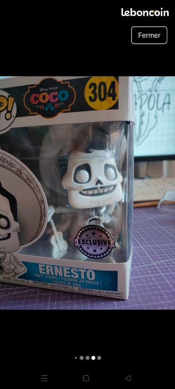 Funko Pop Ernesto De La Cruz 304 Coco Original