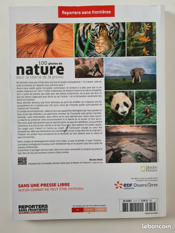 Livre photo : Reporters sans frontières, 100 photos de nature pour la liberté de la presse (image 4)