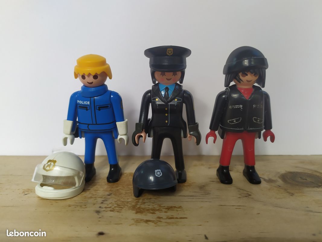 Quad à friction et moto de police Playmobil (image 2)