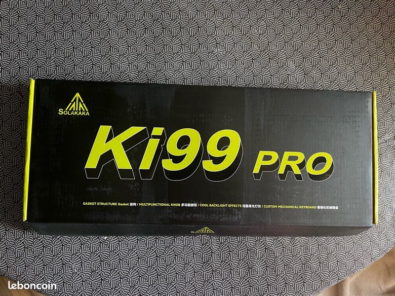 Clavier gaming mécanique solakaka k99 pro RGH - NEUF (image 2)