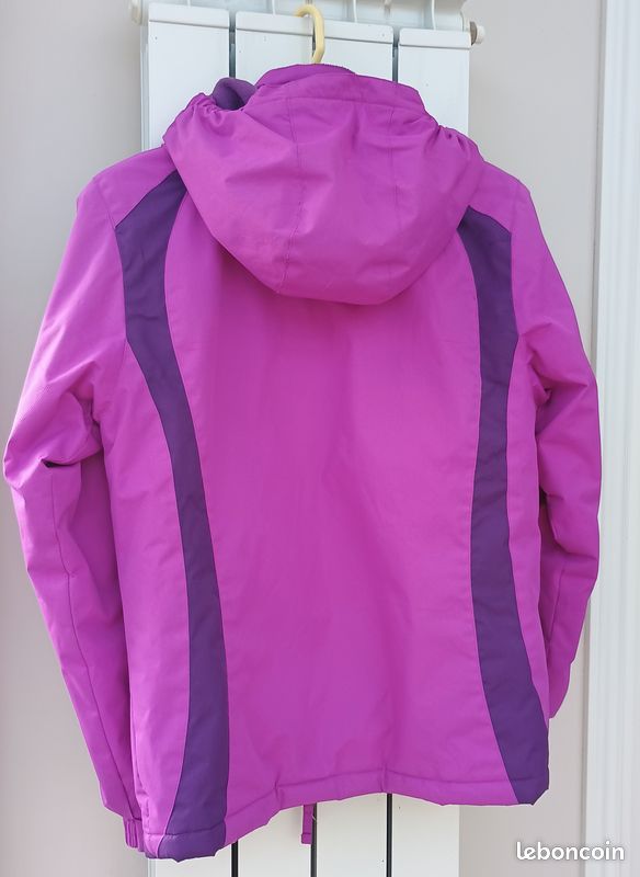 Manteau Imperméable Fille Mountain Warehouse – Rose – Capuche – 13 Ans – Très Bon état