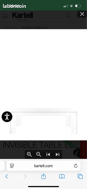 Table basse Kartell (image 2)