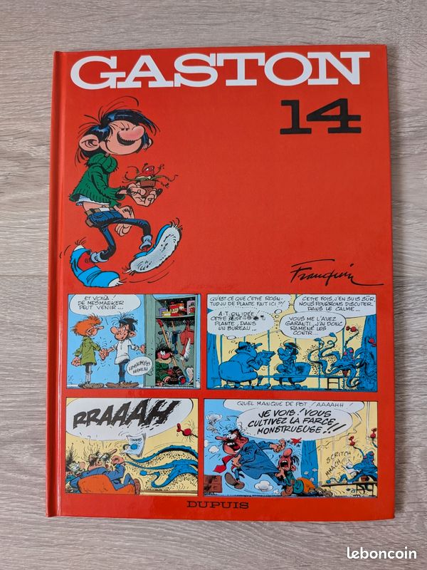 BD Gaston Lagaffe - Tome 14 (Édition Définitive - Dupuis) (image 1)