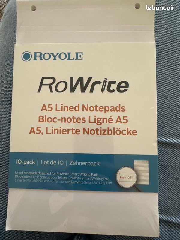 Bloc-notes pour bloc rowrite Tablettes Liseuses