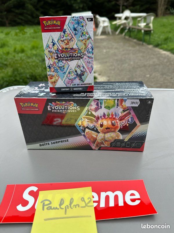 Pokémon 8.5 Bundle Évolutions Prismatique et Boîte Surprise (image 1)