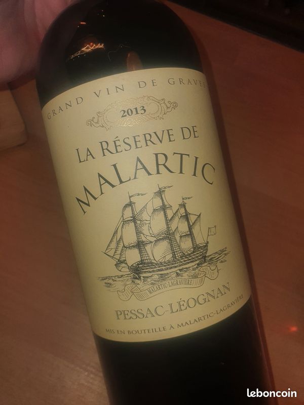 Magnum vin La réserve de Malartic 2013 (image 1)