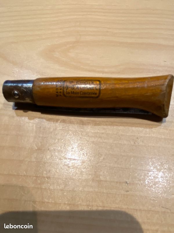 Opinel carbone n°07 avec virole tournante - Couteau pliant