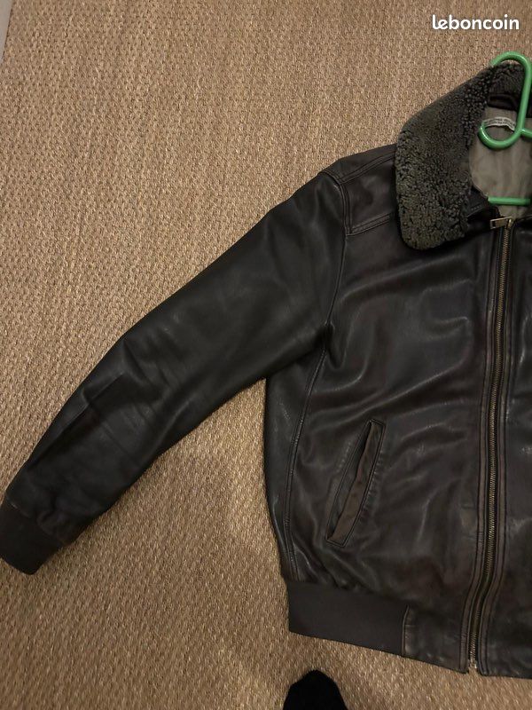 Blouson en cuir Bexley (image 3)