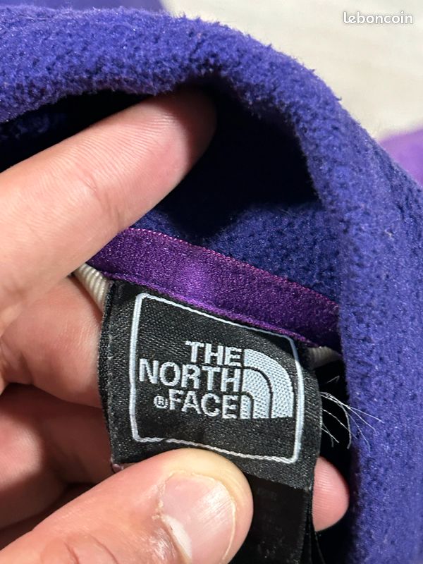 Veste polaire The North Face violette (image 3)