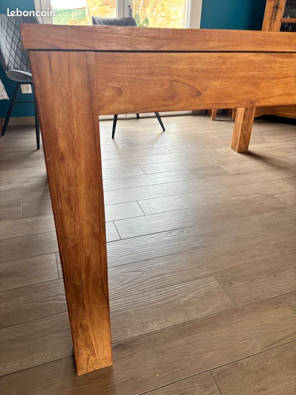 Table extensible en bois massif (image 3)