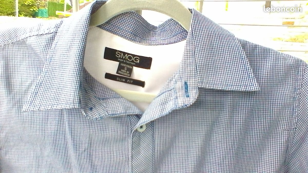 Chemise vichy - smog - slim fit (image 3)