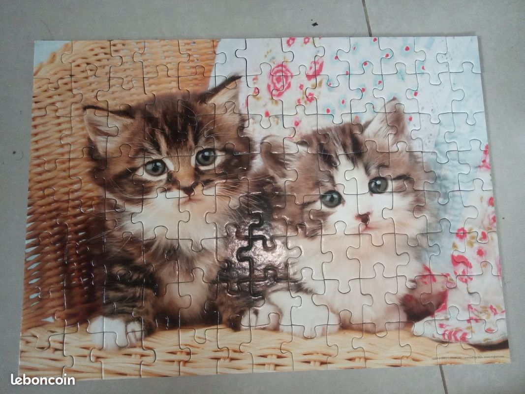 Puzzle chatons 100 pieces (image 2)