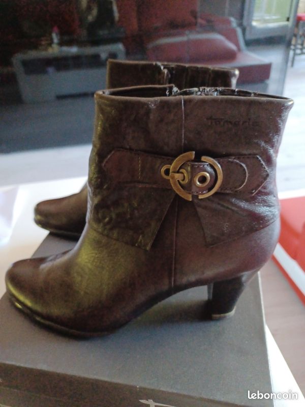 Bottines cuir Tamaris neuves (image 2)