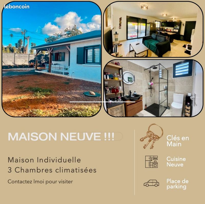 Maison 4 pièces 76 m² · à Sainte-Rose · 76 m² · 335 000 €