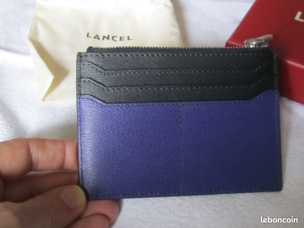 Porte - carte Lancel cuir porte-monnaie (image 6)