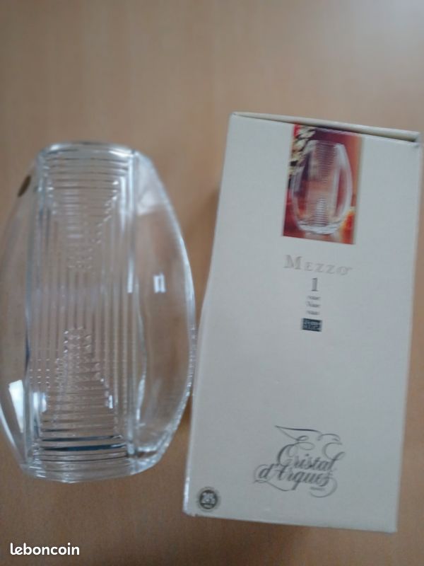 Vase Cristal d Arques neuf (image 2)
