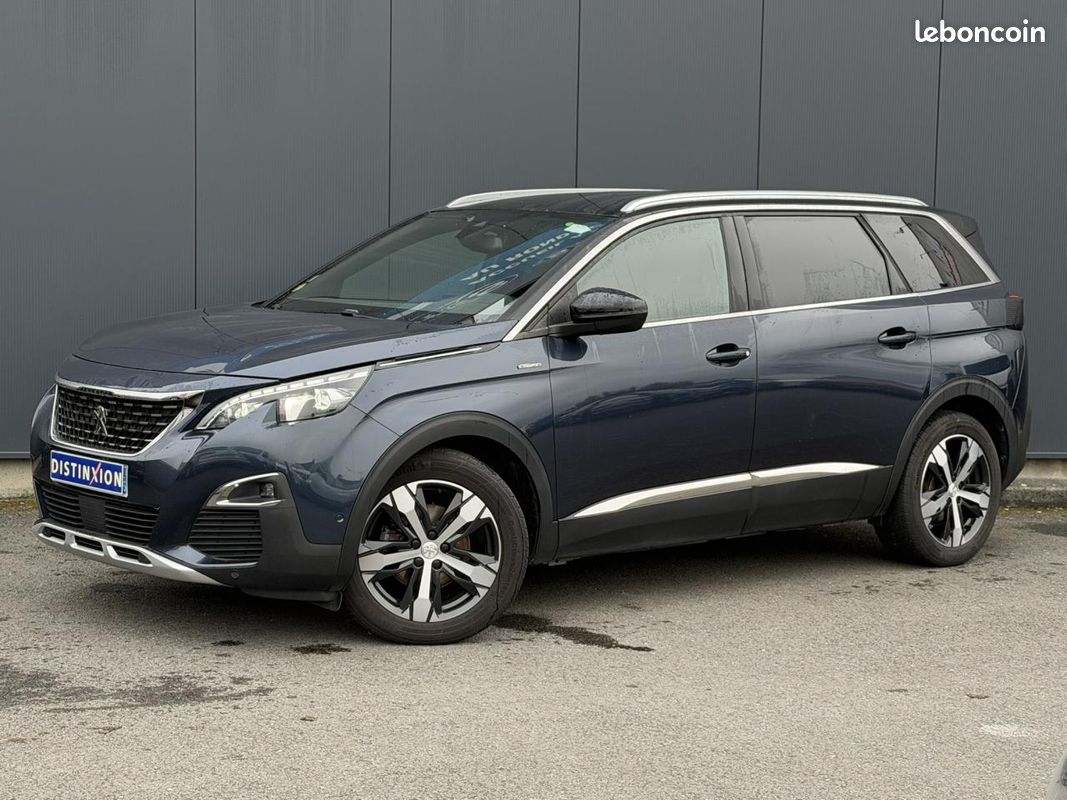 PEUGEOT 5008 1.5 BlueHDi 130 GT Line 7 places, avec Apple Car Play et Caméra de recul (image 1)