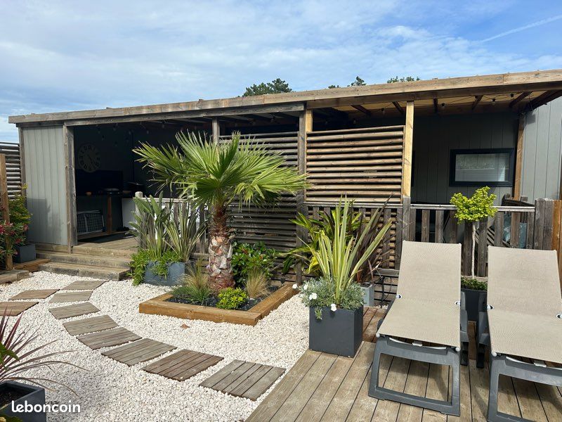 Mobil home standing jacuzzi privatif (image 12)
