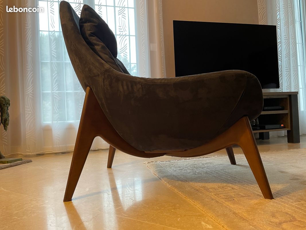Fauteuil scandinave design (image 4)
