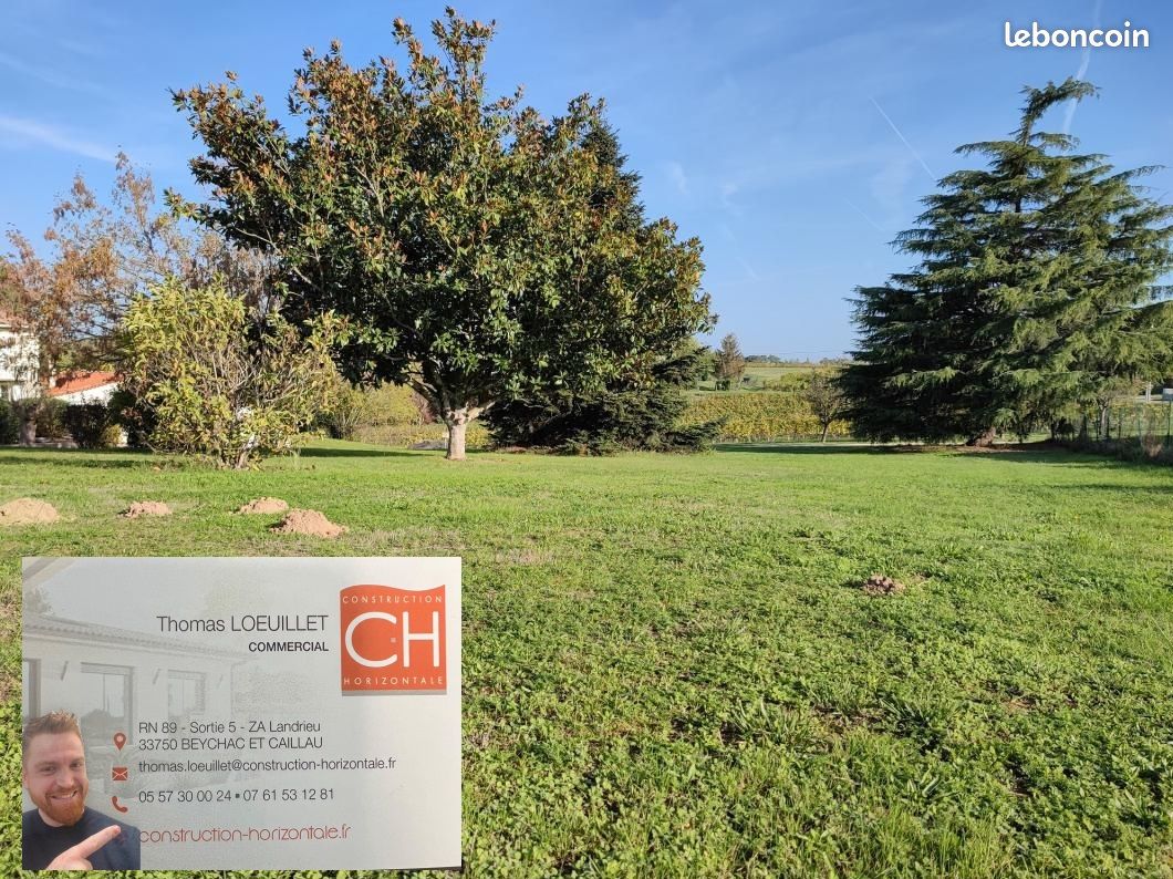 Terrain 440 m² Le Pout