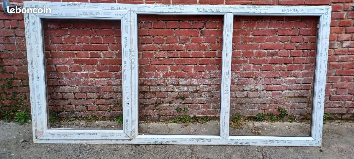 Vends fenêtre pose en rénovation blanc intérieur et chêne doré extérieur (image 2)