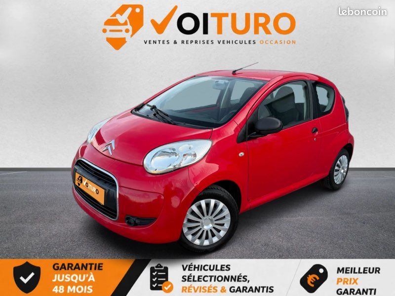 CITROËN C1 3 Portes 1.0 i 12V 68 cv,Idéal jeunes conducteurs,⭐️Garantie 12 Mois*✅ (image 1)