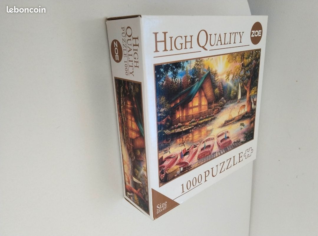 Puzzle Zoe 1000 pièces High Quality - Seize the Day - Chuck Pinson - 68x48 cm (image 2)
