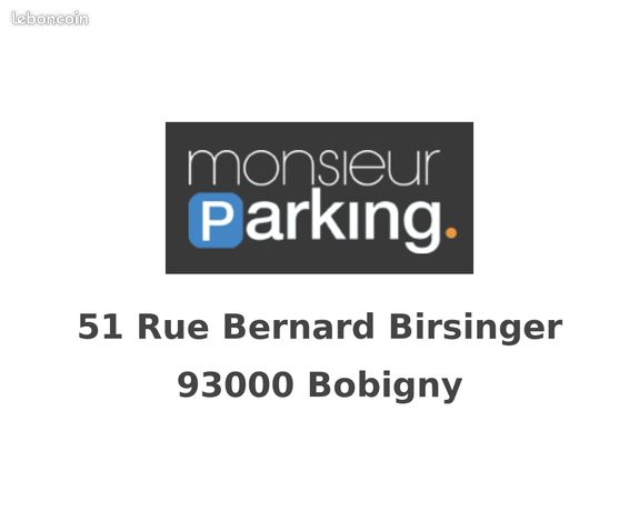Parking/box Bobigny