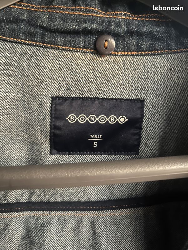 Veste En Jean Pour Femme Bonobo Taille S - Occasion En Très Bon état - Couleur Bleu