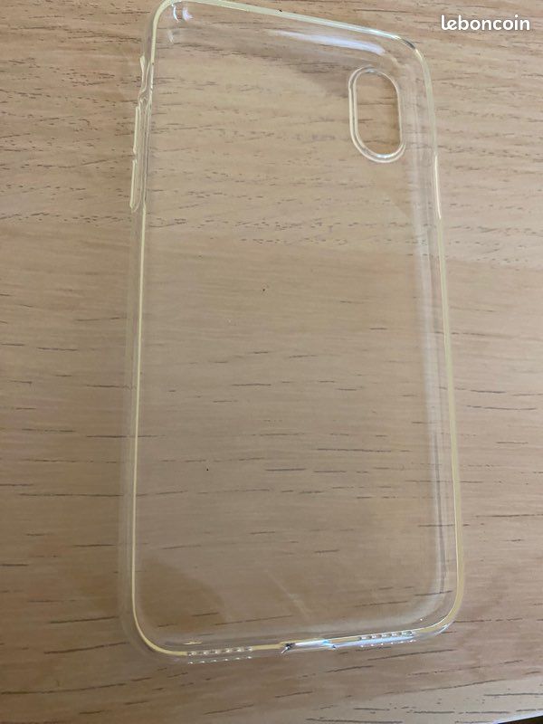 Coque transparente iPhone X et iPhone XS (image 1)