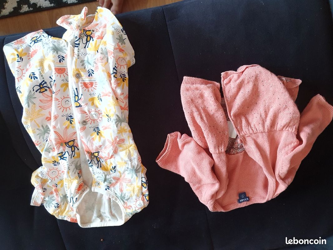Vêtement bebe 0 à 3 mois garçon et filles (image 2)