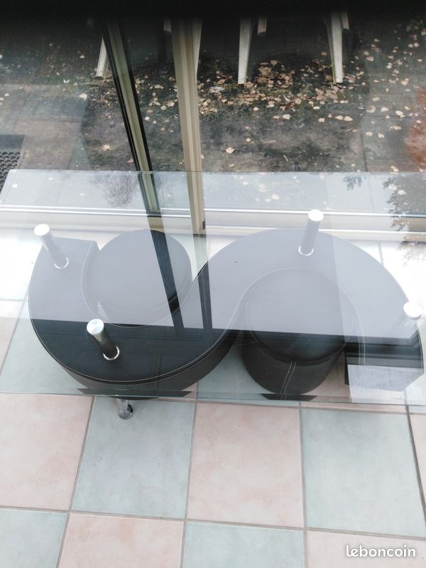 Meuble table de salon +vaisellier (image 2)