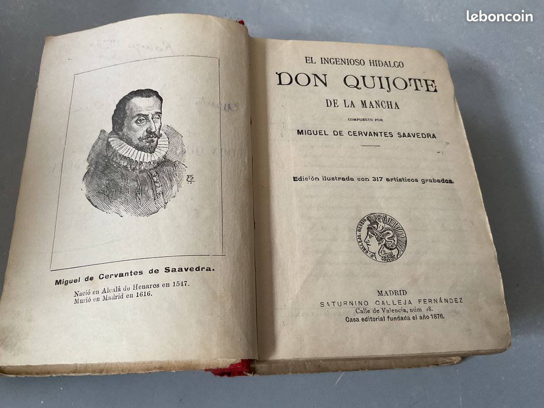 Don Quijote de la Mancha – Miguel de Cervantes – S.Callega - Madrid (image 5)