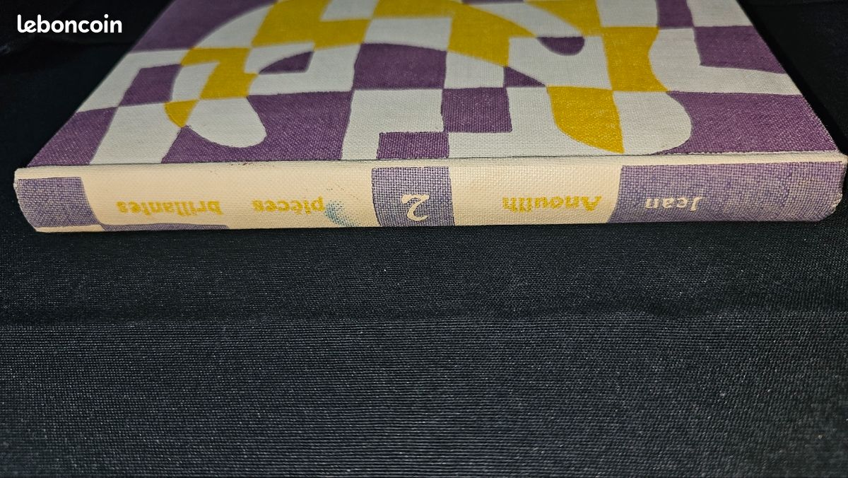 Livre Ancien - Jean Anouilh - Pièces Brillantes (1953) - Club Français du Livre - Édition Numérotée (image 2)