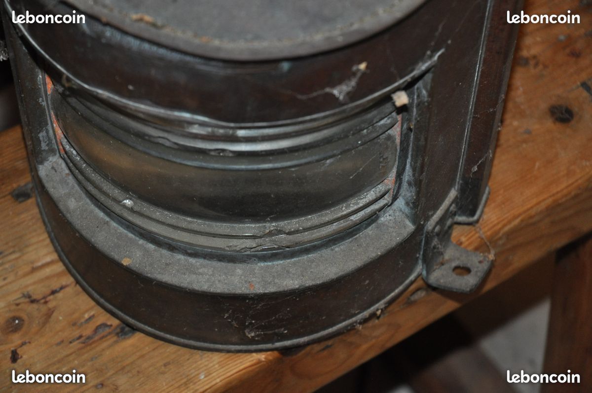 Lampe bateau antique (image 5)