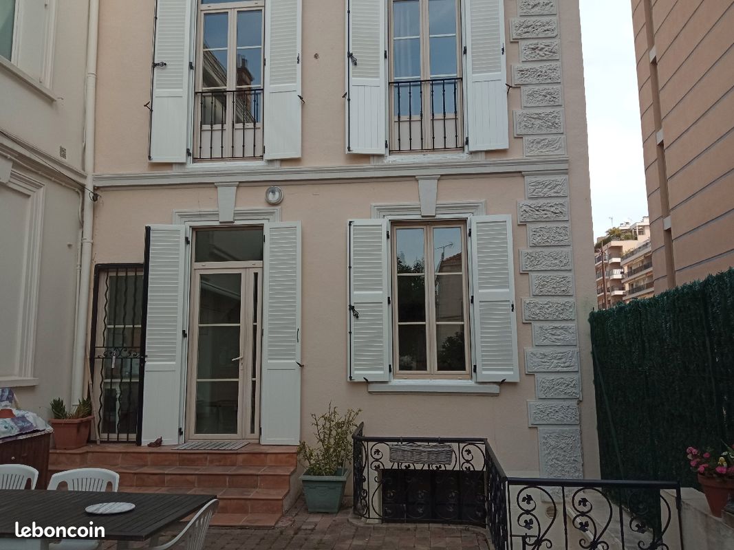 Cannes 1 ou 2 personnes chambres dans villa avec jardin proche mer a pied (image 4)