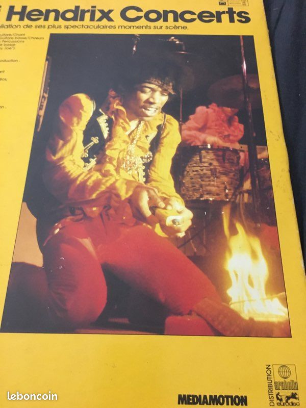 2 x Vinyle Jimi Hendrix concerts LP 33 T (image 3)