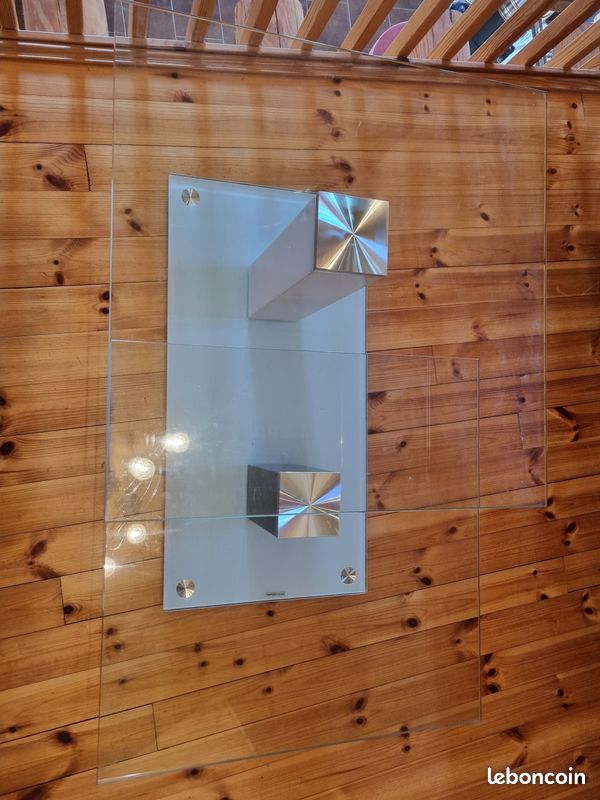 Table basse en verre (image 1)