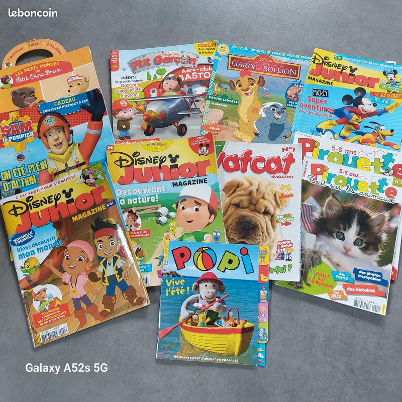 Lot de magazines enfant (image 1)
