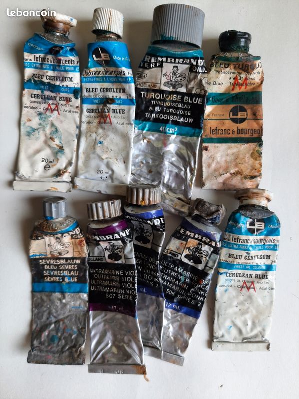 AMT Pittura Ad Olio Fine In Tubo Da 45 Ml – Colore Bleu Plombé - 2