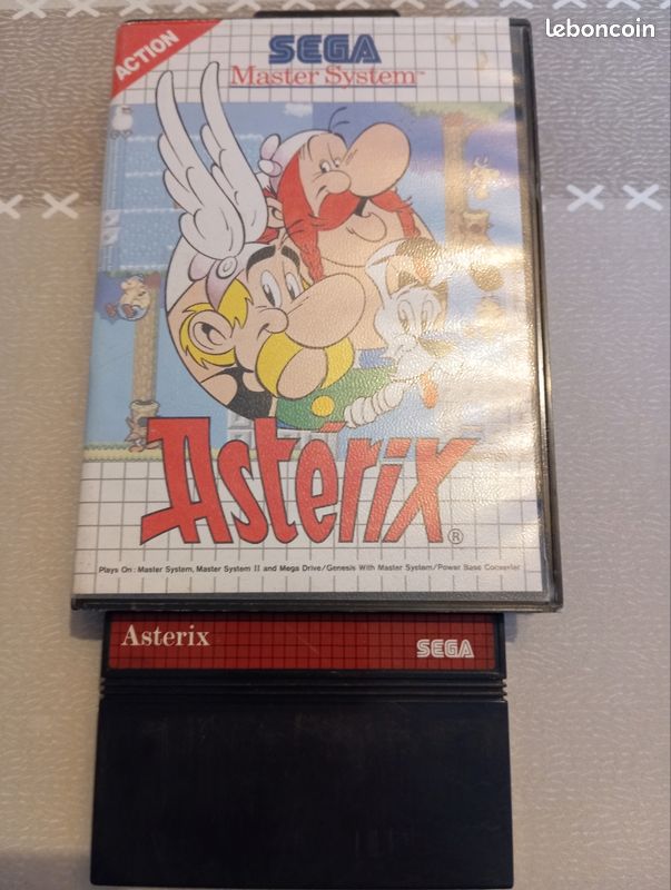 Jeu Vidéo Astérix Sur SEGA Master System - Bon état - Version Française - PEGI 3
